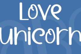Love Unicorn Font