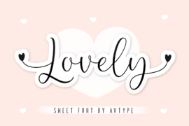Lovely font demo Font