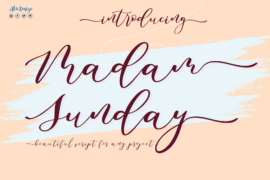 Madam Sunday Font Family