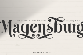 Magensburg Font