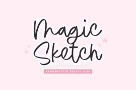 Magic Sketch Font