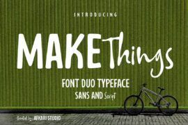 Make Things Font Family