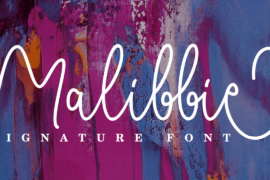 Malibbie Font Family