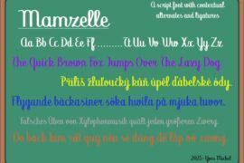 Mamzelle Font Family