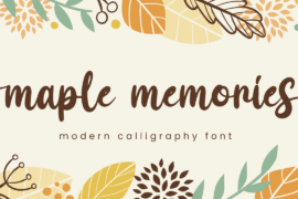 Maple Memories – Personal Use Font