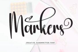 Markers Font