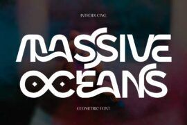 MASSIVE OCEANS DEMO Font