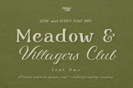 Meadow Demo Font