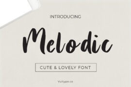 MELODIC Font
