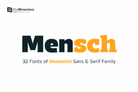Mensch Trial Font