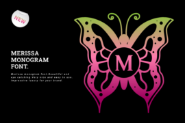 Merissa Monogram Font