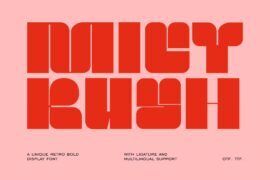 Mict Rush Font