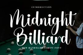 Midnight Billiard Font