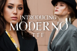 Moderno Font