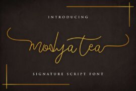 Modya Tea Demo Font