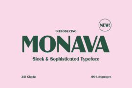 Monava Font