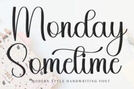 Monday Sometime Font