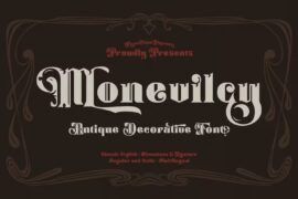 Monevilcy DEMO Font