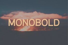 Monobold Font