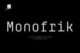 Monofrik Font Family