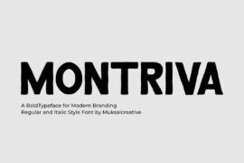Montriva Font