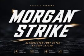 Morgan Strike Demo Font Family