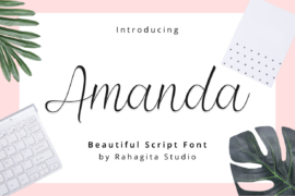 My Amanda Font