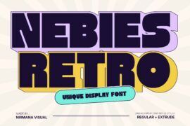 Nebies Retro Demo Font