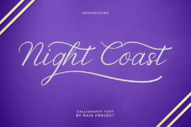 Night Coast Demo Font