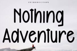 Nothing Adventure Font