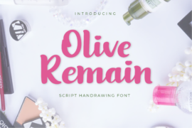 Olive Remaine Font