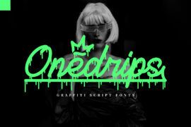 Onedrips Font