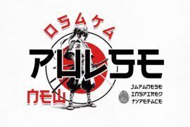 Osaka Pulse Font