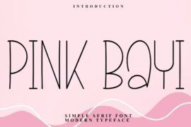Pink Bayi Font