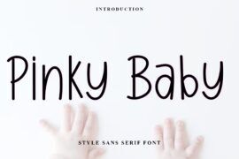 Pinky Baby Font