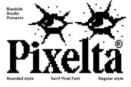Pixelta Font