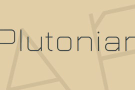 Plutonian Font
