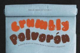 Polvorón – Personal Use Font