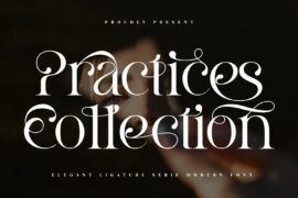 Practices Collection Demo Font