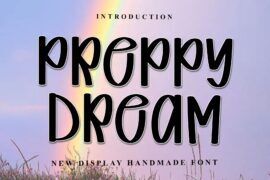 Preppy Dream Font