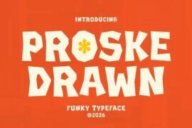 Proske Drawn Demo Font