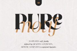Pure Motif VP Font