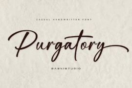 Purgatory Font
