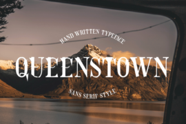 Queenstown Font