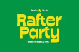Rafter Party Demo Font