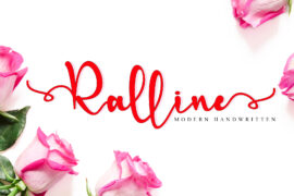 Ralline-PERSONAL USE Font