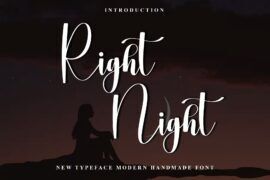 Right Night Font