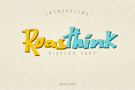 Roasthink Font