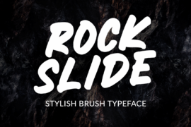 ROCKSLIDE Font