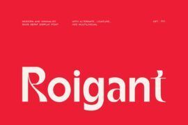 Roigant Font